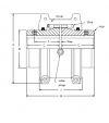 Rexnord Steelflex 1020T10 Yaylı Kaplin Rexnord Steelflex 1020T10 Yaylı Kaplin